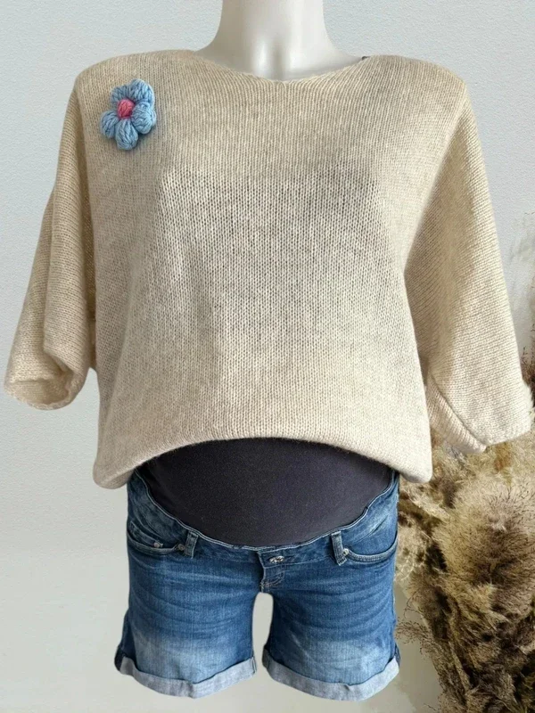 short jeans femme grossesse maternité T36 H&M mama