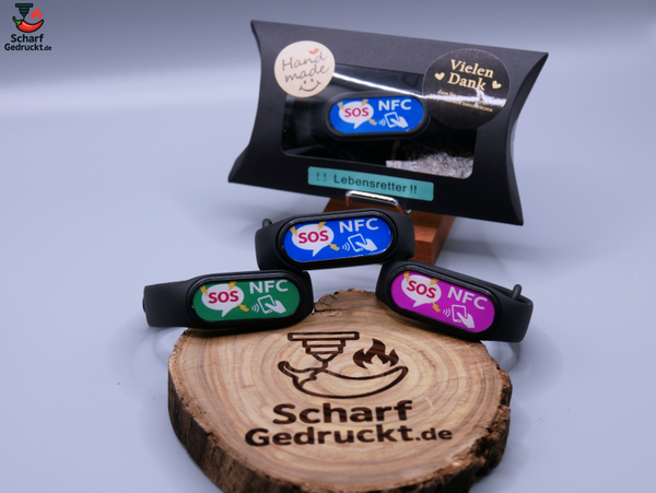 NFC-Tag SOS Armband inkl. Einrichtung