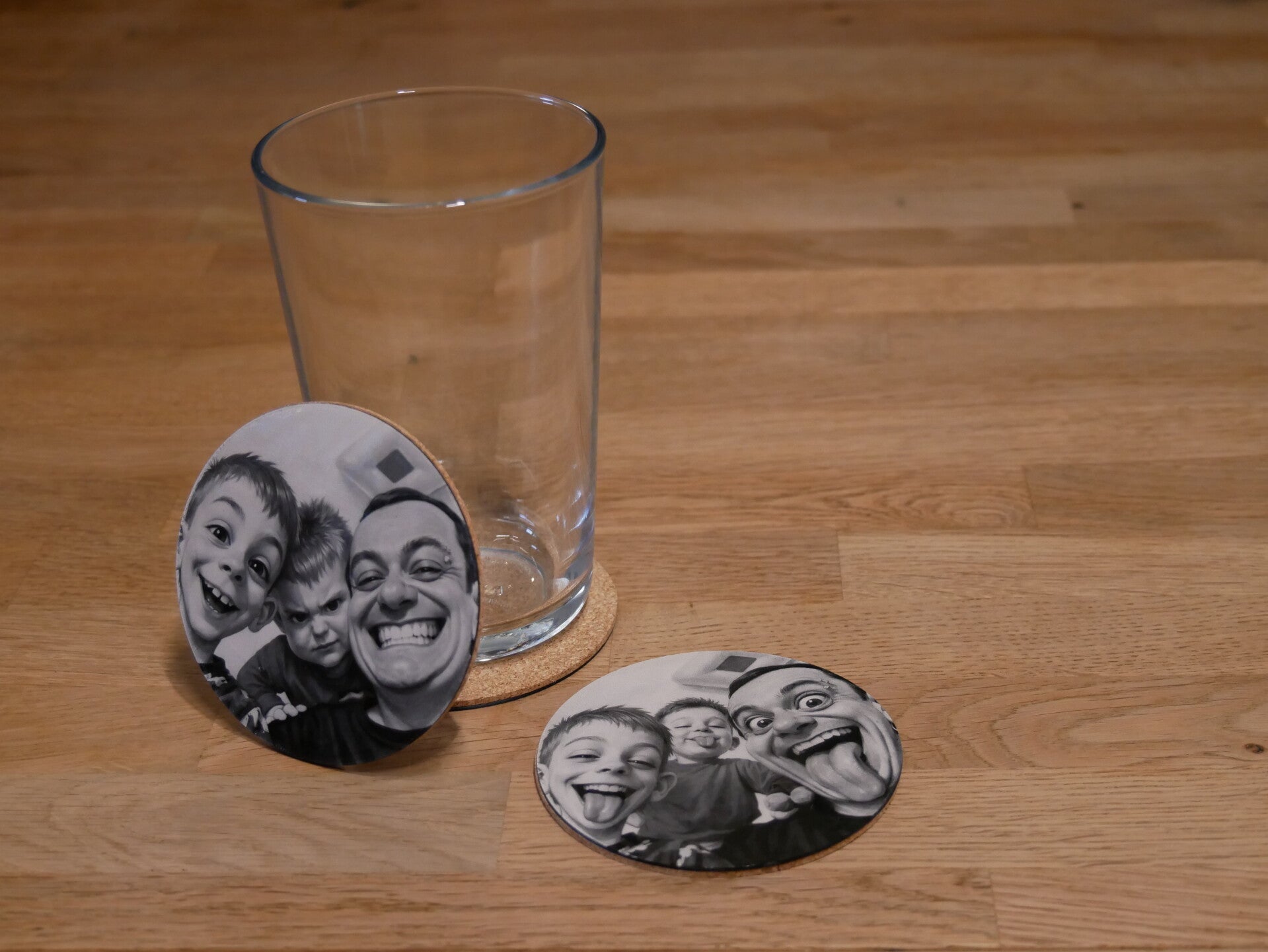 Personalisierter Foto-Untersetzer