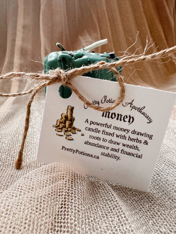 Money Pillar Candle