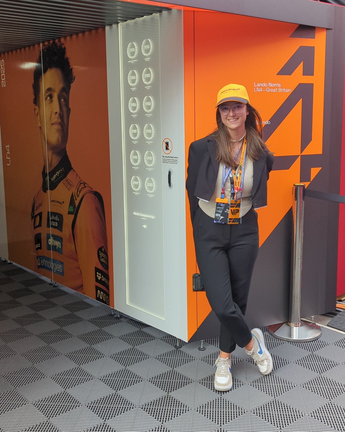 I Got a Garage Tour with McLaren F1 Team! VIP OKX Experience / Blogs ...