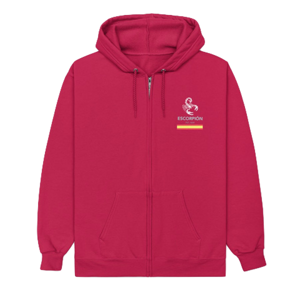 HOT PINK Zip Hoodie