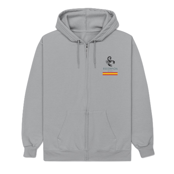 HOT GRAY Zip Hoodie