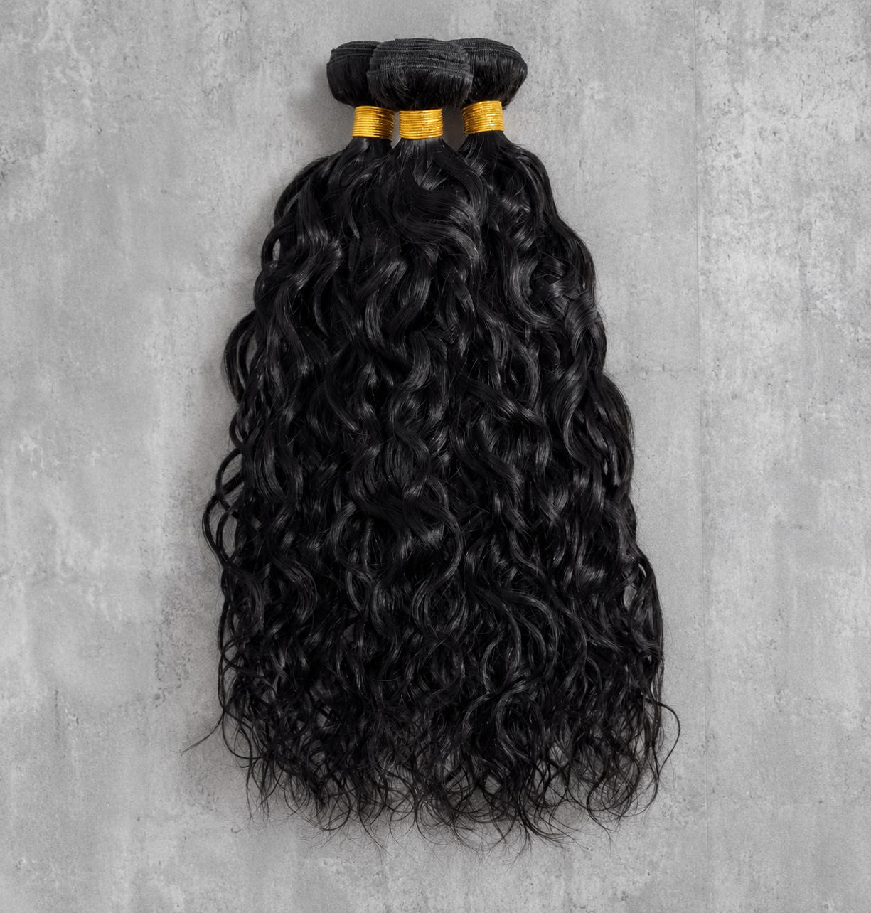 Water wave raw Cambodian bundles
