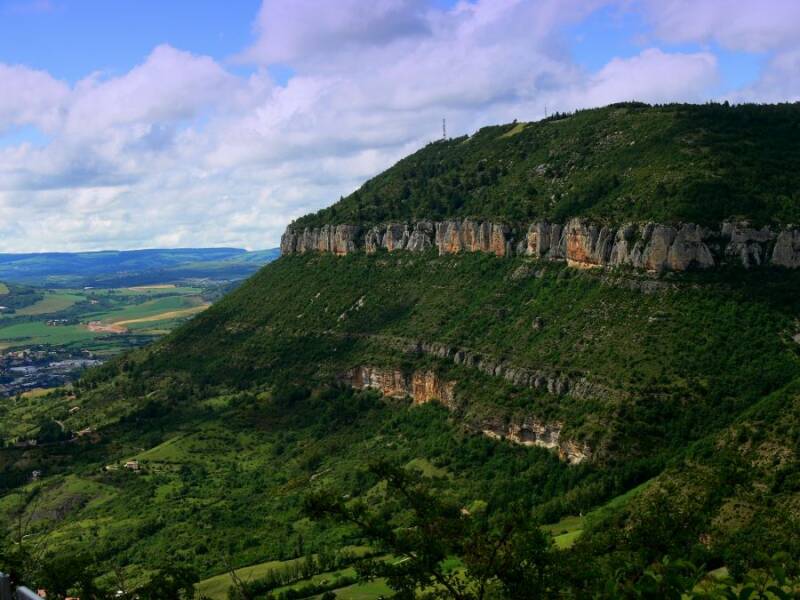 Umgehung Brücke nach Millau