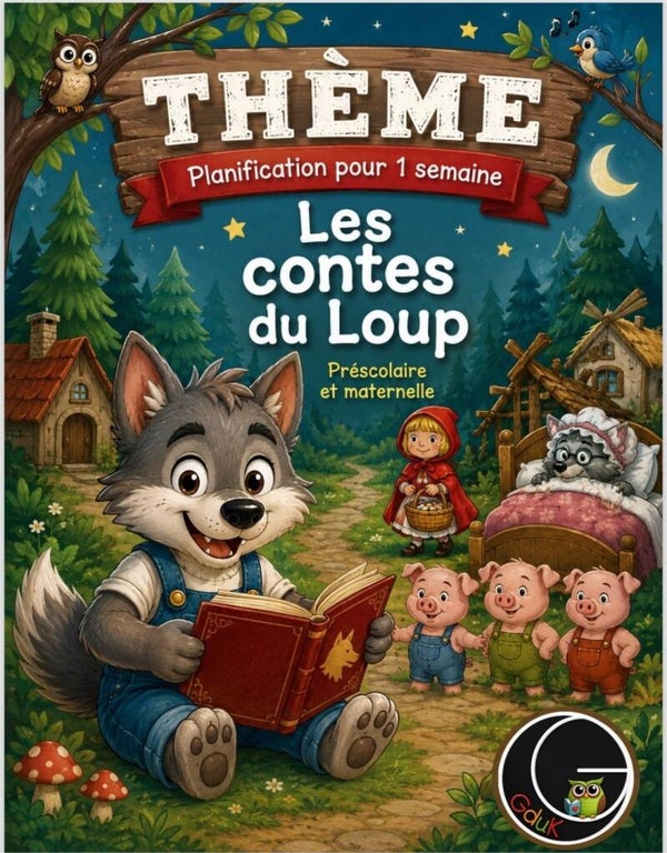 Thème Les contes du loup