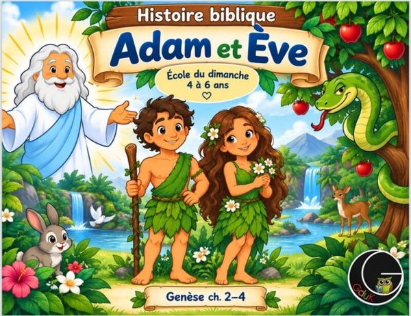 École du dimanche - Adam et Ève
