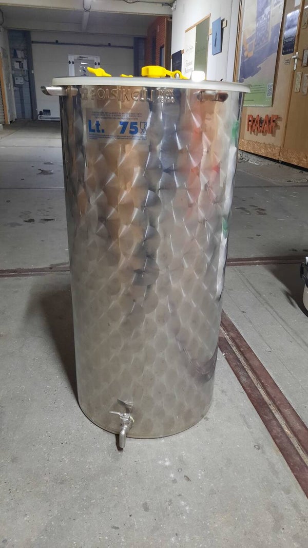 Polsinelli 75 liter gistvat