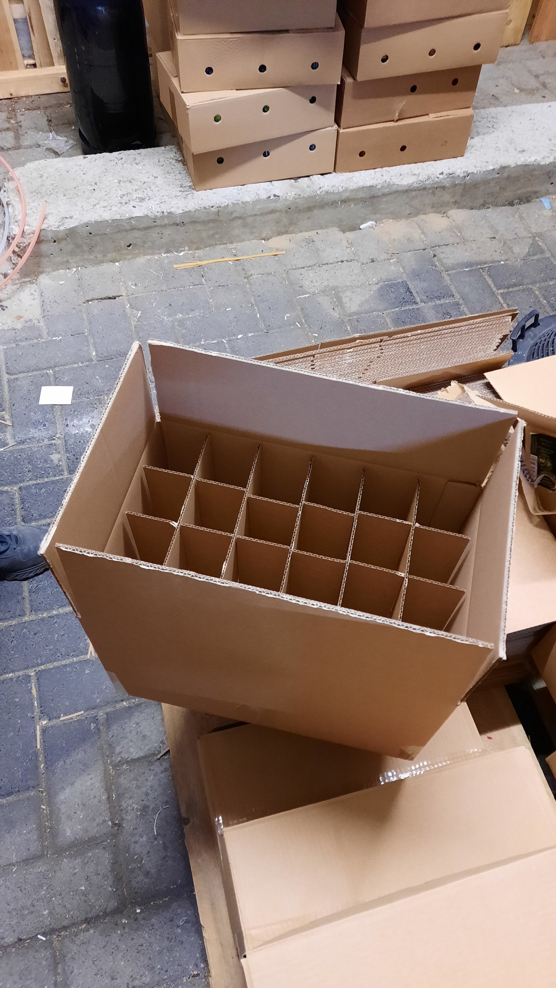 Dozen 24 flesjes met vakvulling
