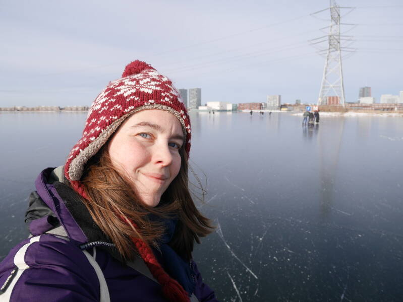 Schaatsen op het Weerwater 2021
