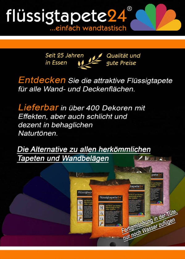 Flüssigtapete24 - Flyer