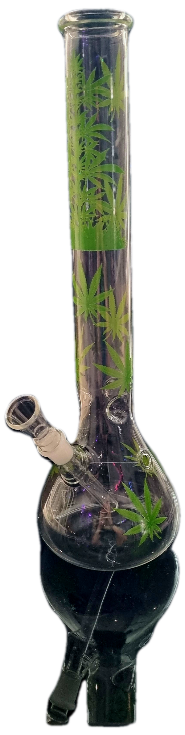 Multi Leaf Glass Bong NS 14.5