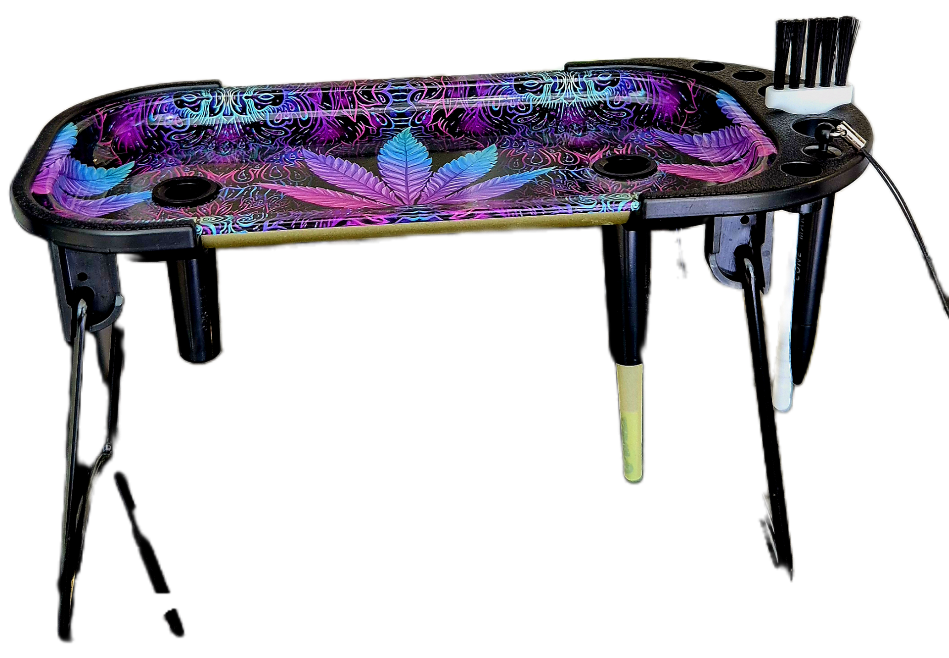 G-PIN Rolling Set Console Drehtablett ``Leaf``