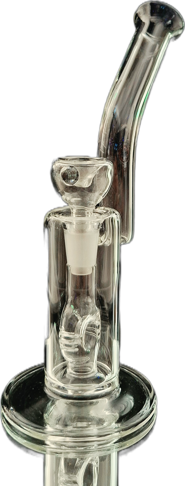 ,,WEEEDSTAR`` Glas Bong (Ring Percolator)