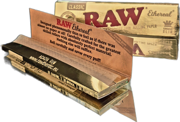 RAW GOLDEN King Size Slim Papes