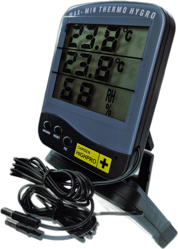 Garden Highpro [Premium] Thermo- & Hygrometer