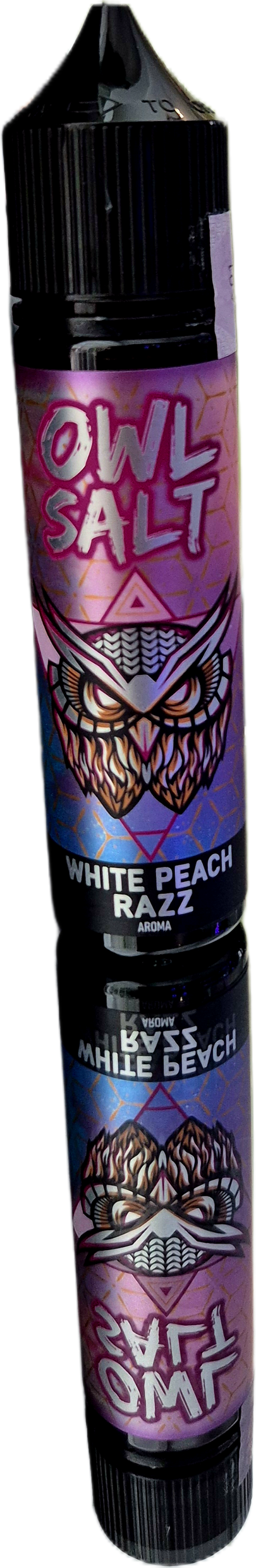 OWL Salt Longfill White Peach Razz Aroma 10 ml in 60 ml