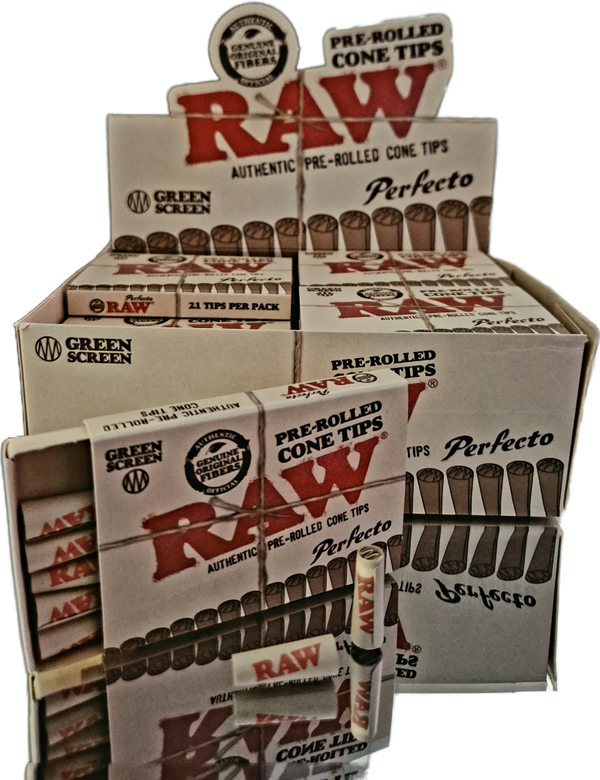 RAW Perfecto Pre-Rolled Cone (Filtertips 21 Stk)