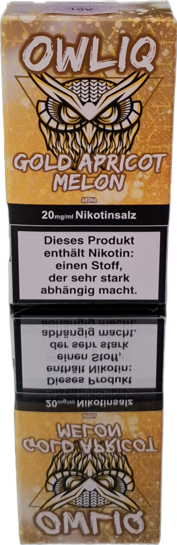 OWLIQ (Gold Appricot Melon) 20mg Nikotinsalz Liquid