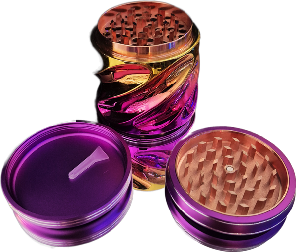 Grinder mit Spiral-Design – Ø70/75mm – 4-teilig – 54 Diamantzähne