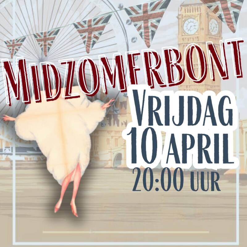 Midzomerbont 10 april 2026 20.00 uur REGULIER