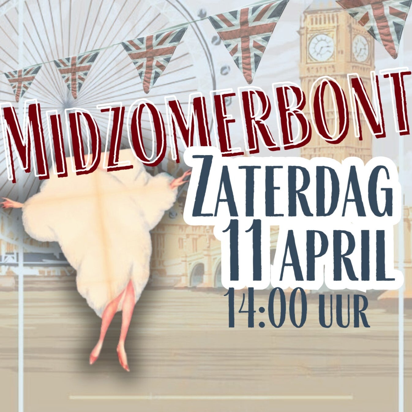 Midzomerbont zaterdag 11 april 14.00 uur REGULIER
