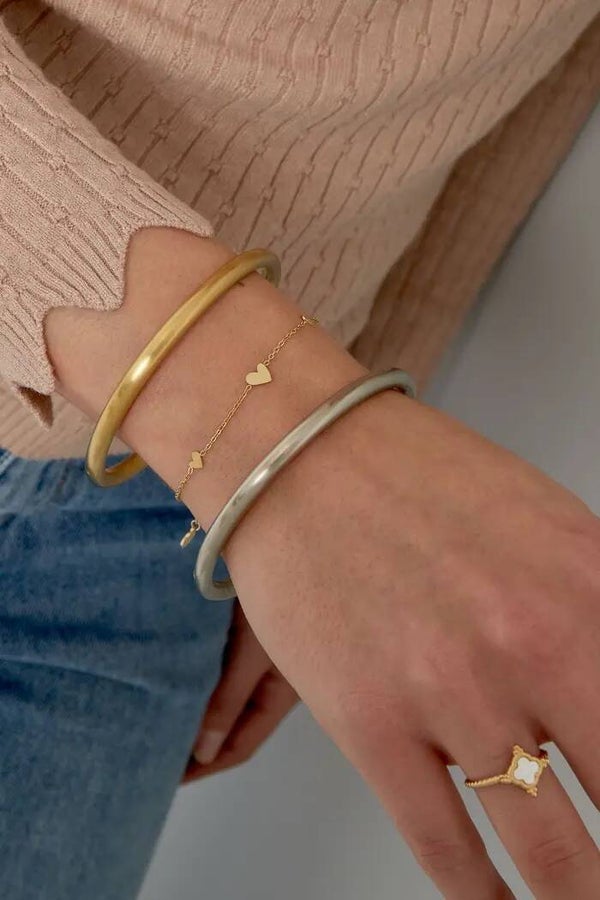 Armband - Hartjes