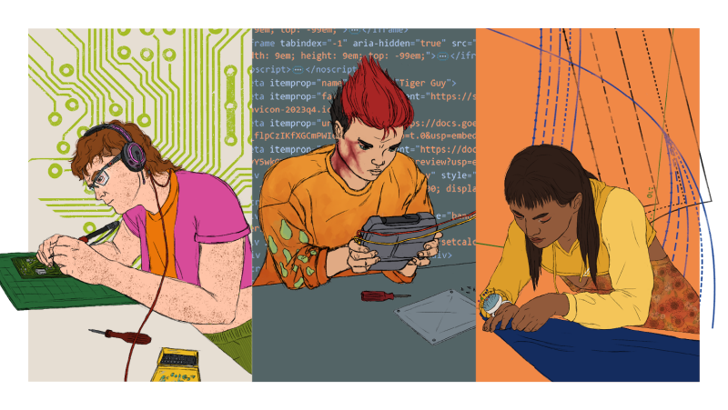 Charakters, Leon, River, Tara