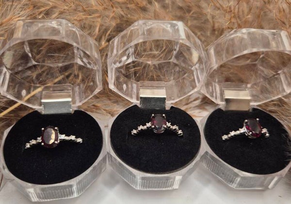 Turmalin Ring 925 Silber