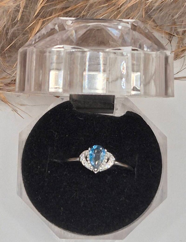 Topaz Ring Silber 925