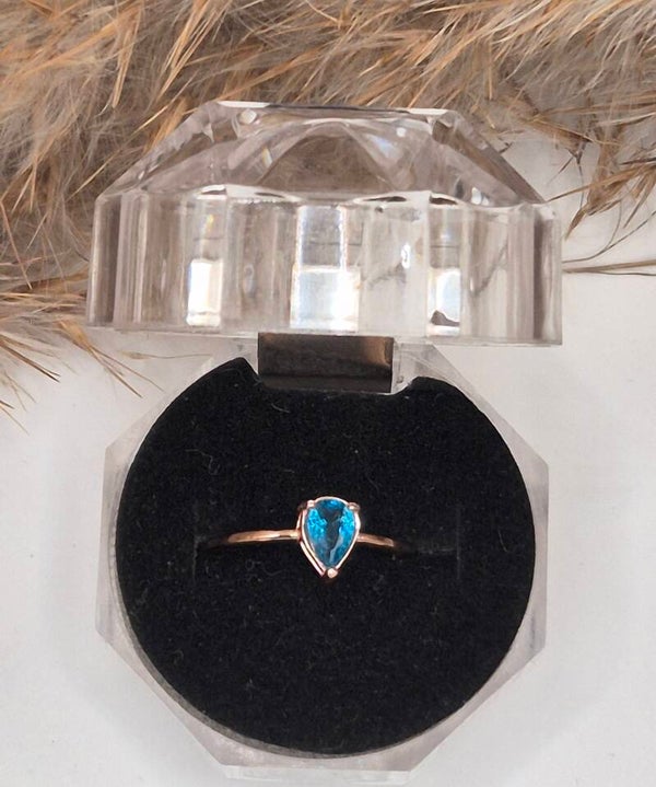 Topaz Ring Silber 925