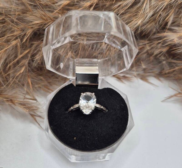 Bergkristall Ring 925 Ring