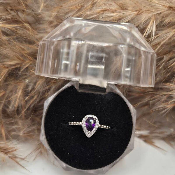 Amethyst Ring Silber 925