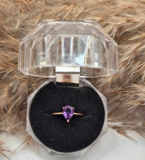 Amethyst Ring Silber 925