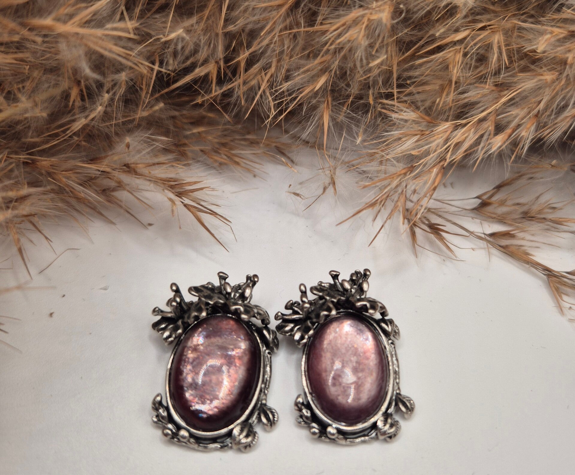 Lila Mika Kettenanhänger (KEIN Silber)