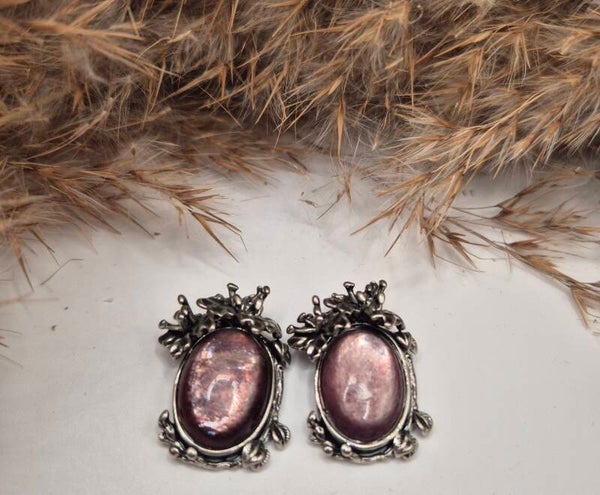 Lila Mika Kettenanhänger (KEIN Silber)