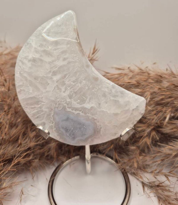Achat x Quarz Mond