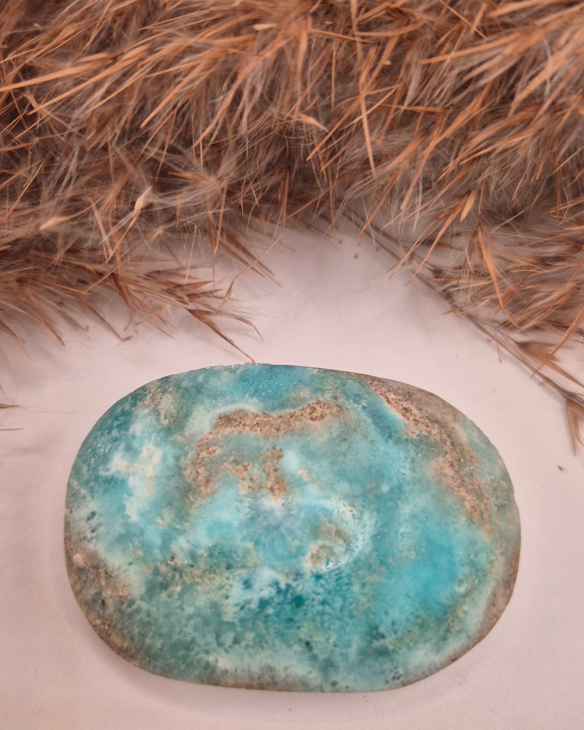 Karibischer Calcit Palmstein