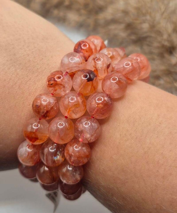 Feuerquarz Kugelarmband