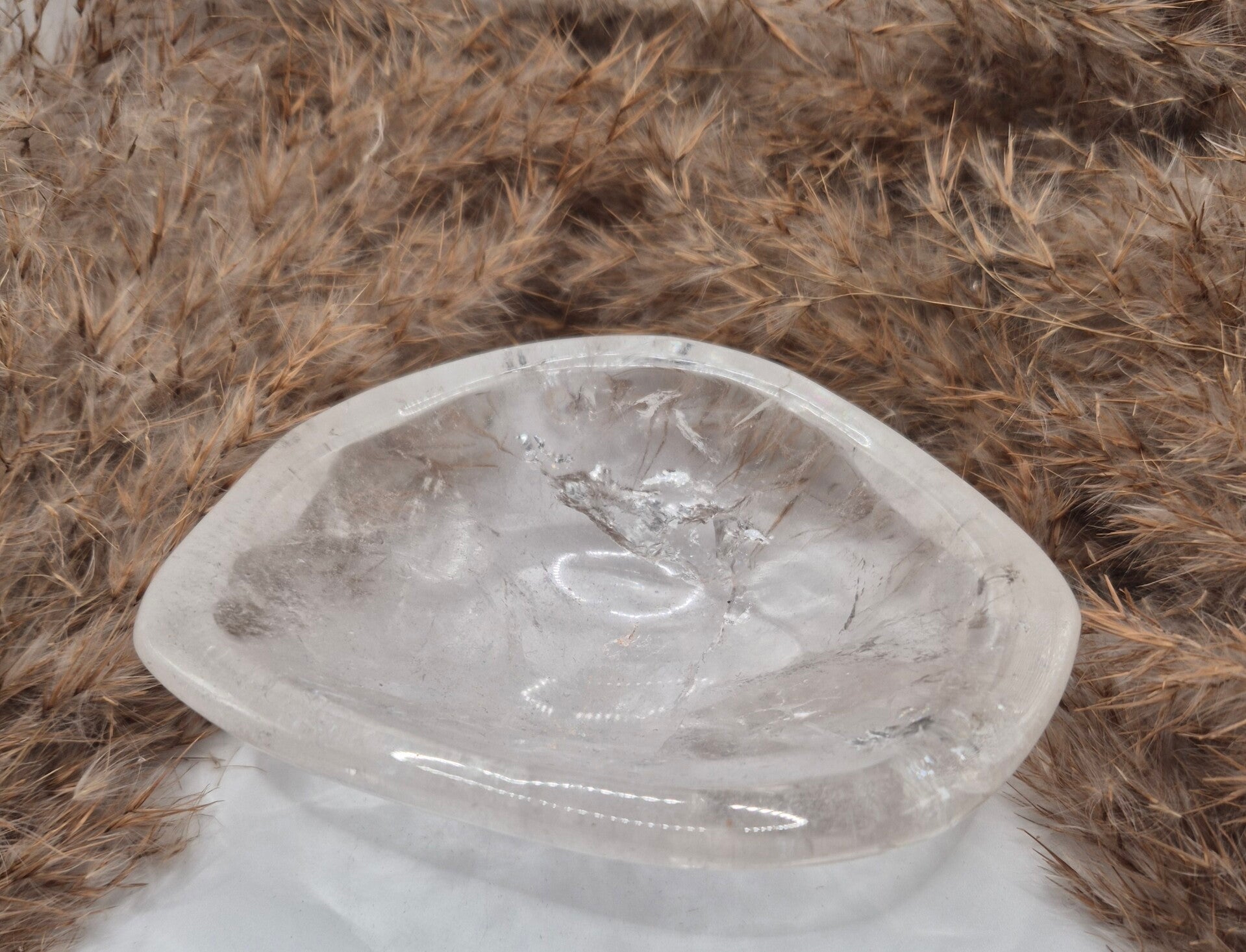 Bergkristall Schale