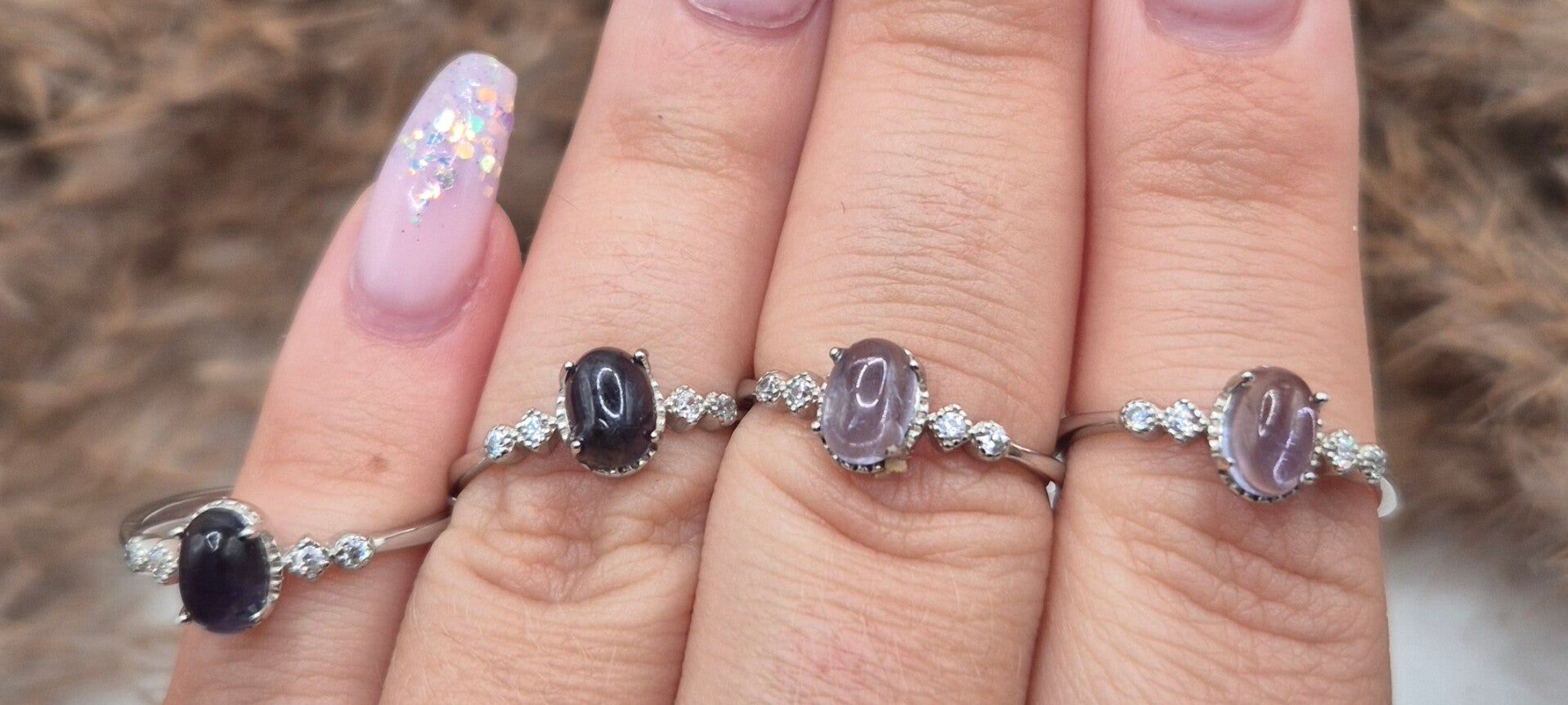 Tanzanite Ring 925 Silber