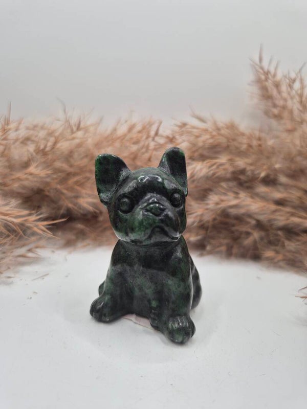 Französische Bulldogge Rubin Zoisite (UV Aktiv)