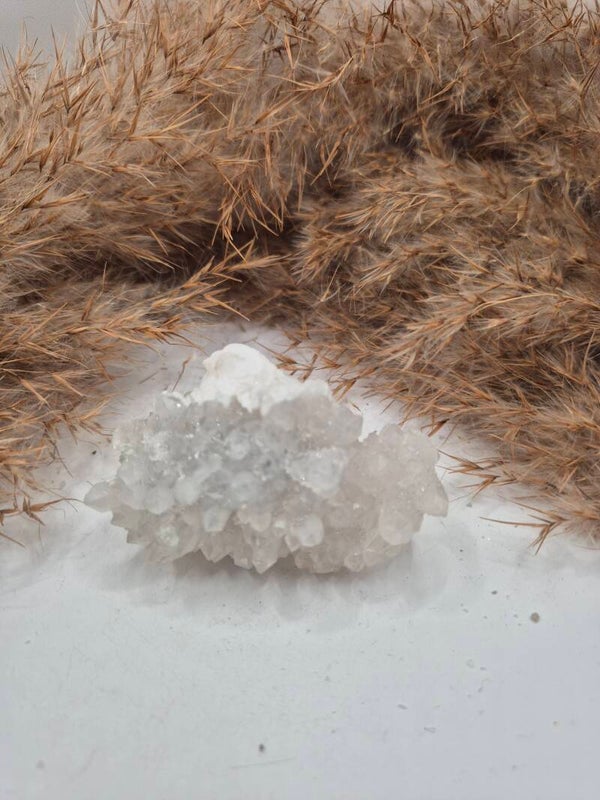 Calcit mit Quarz Cluster (B-Ware / UV-Aktiv)