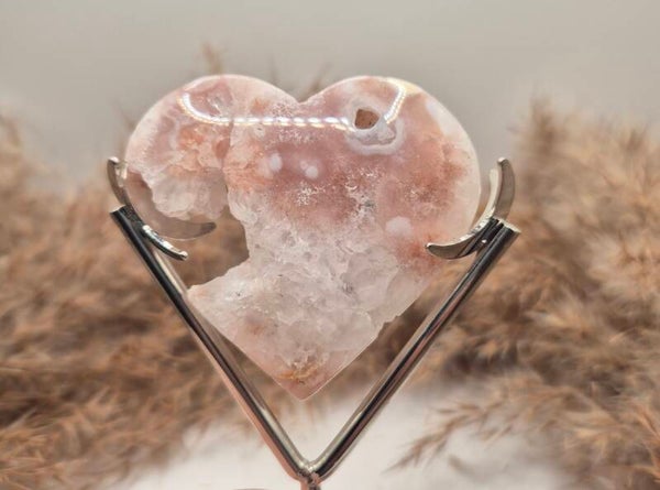 Pink Amethyst Herz