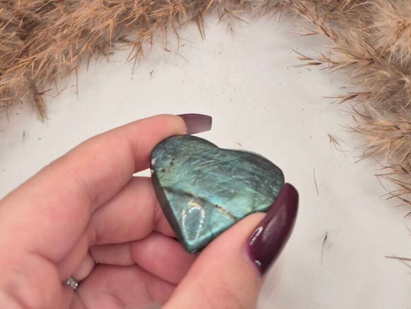 Labradorit Herz