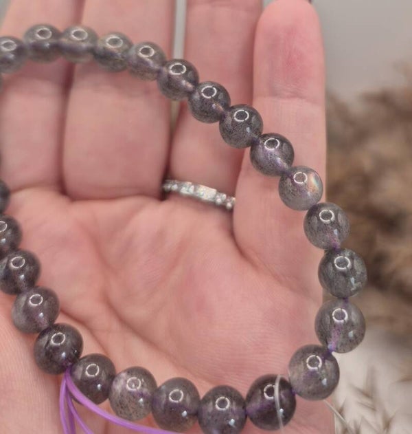 Sunset Labradorit Kugelarmband