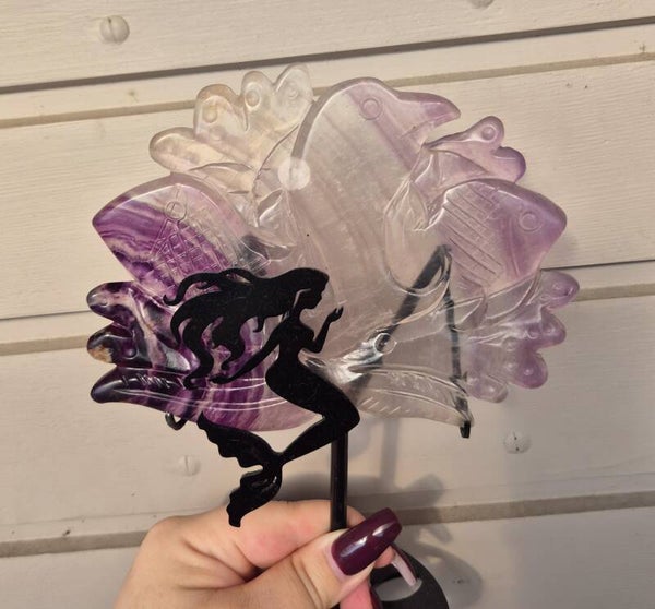 Flourit Meerjungfrau