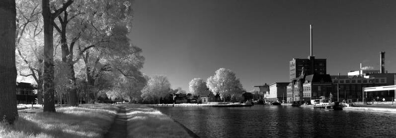 delft langs de vliet infrarood