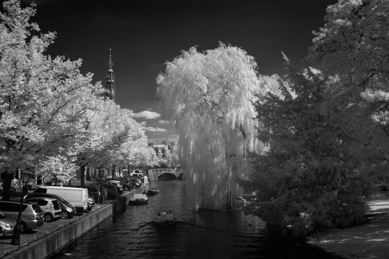 leiden gracht infrarood