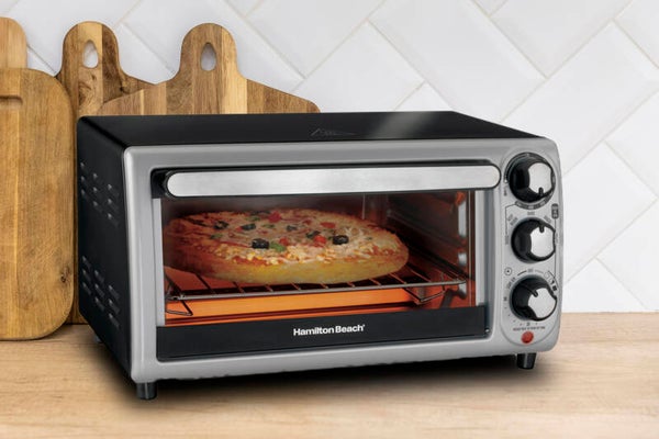 HORNO TOSTADOR HAMILTON BEACH 4 REBANADA 31142